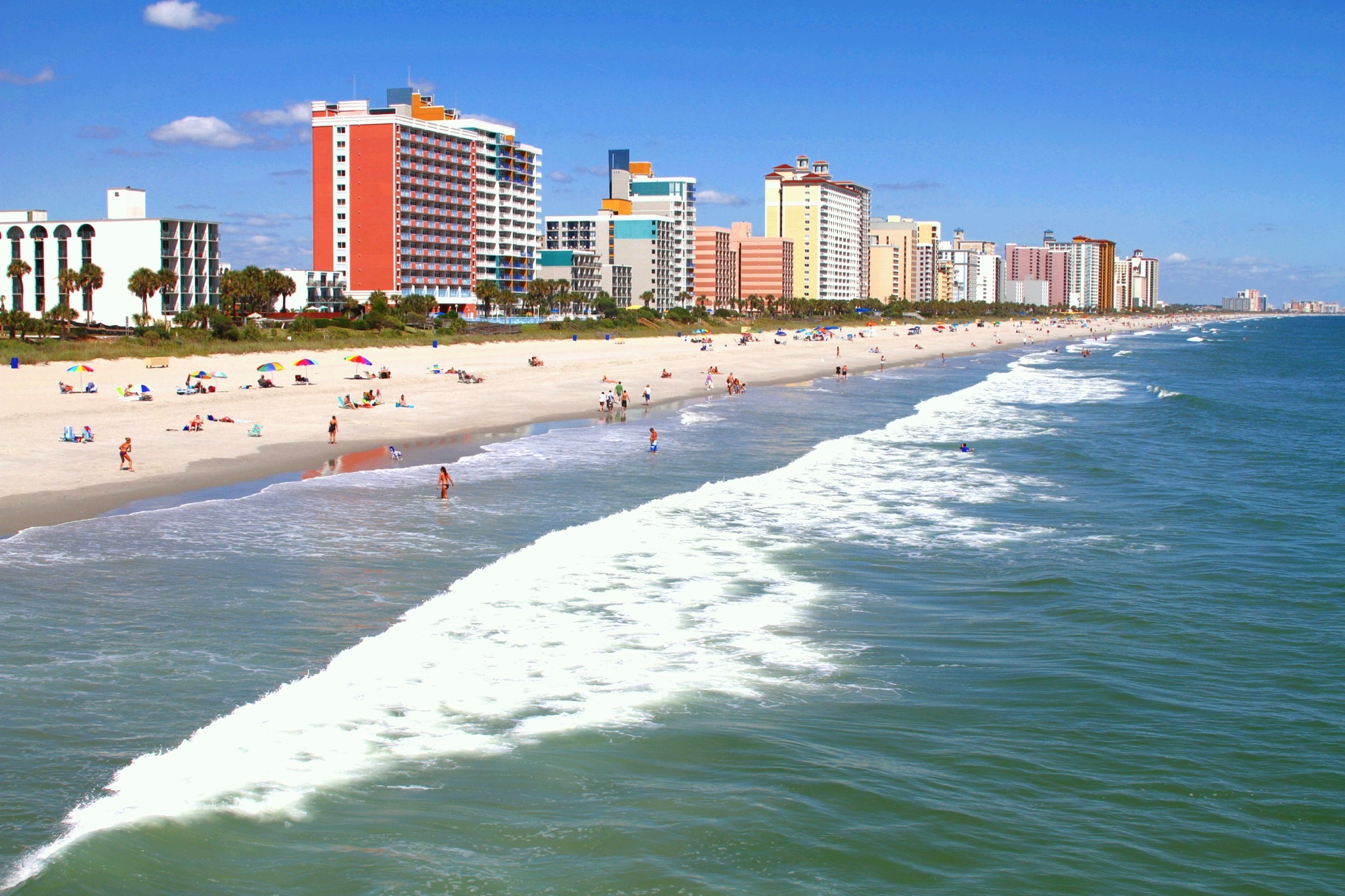 Myrtle-Beach-Coastline-Waves-Photo